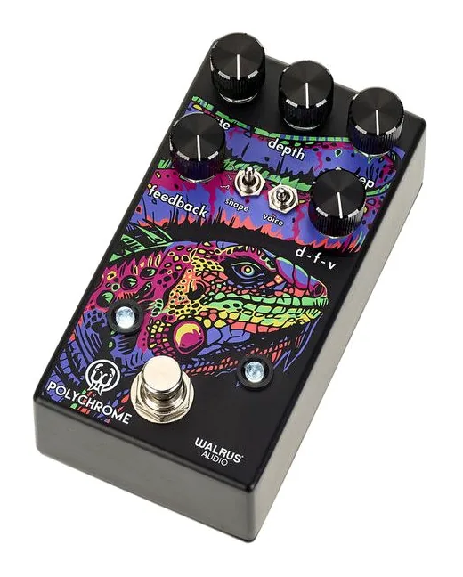 Walrus Audio Polychrome, led e interruptor de pedal