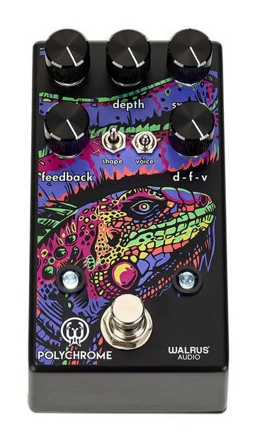 Walrus Audio Polychrome, led e interruptor de pedal