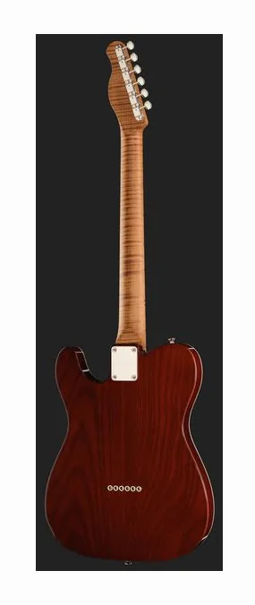 Xotic Guitars XTC-TL Black Top Natural Back, pastillas y mandos de control