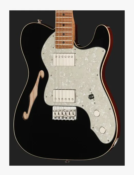 Xotic Guitars XTC-TL Black Top Natural Back, pastillas y mandos de control