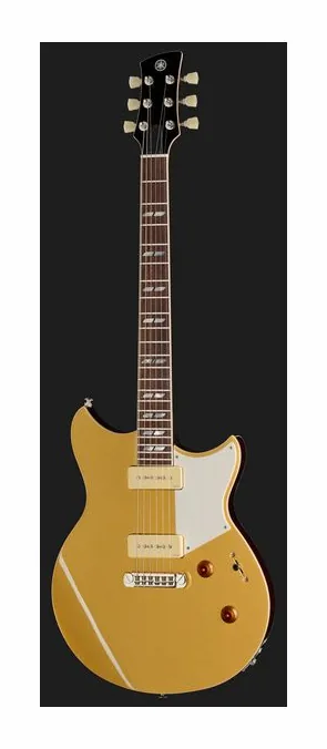 Yamaha Chris Buck RS02CB Honey Gold, mástil y diapasón vistos de lado