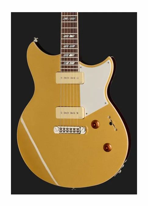 Yamaha Chris Buck RS02CB Honey Gold, puente y clavijeros de afinación