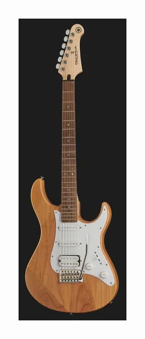 Yamaha Pacifica 112J YNS, mástil y diapasón vistos de lado