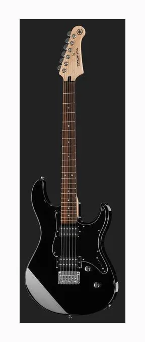Yamaha Pacifica 120H BK, cejuela y primeras posiciones del diapasón