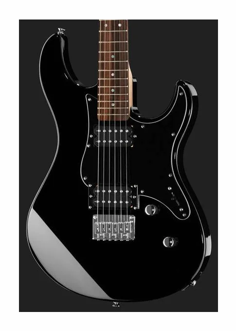 Yamaha Pacifica 120H BK, pastillas y mandos de control