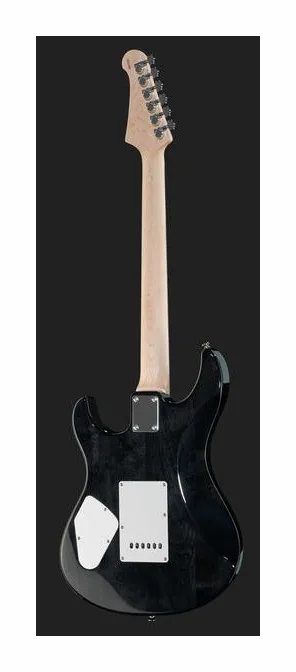 Yamaha Pacifica 212V FM TBL, vista trasera del cuerpo