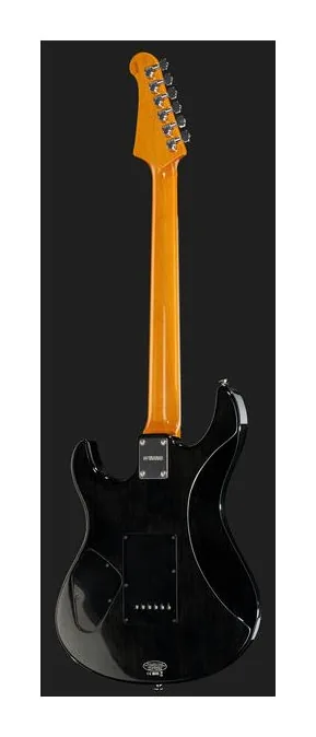 Yamaha Pacifica 611 V FM TBL, vista trasera del cuerpo
