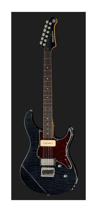 Yamaha Pacifica 611HFM RTB, vista trasera del cuerpo
