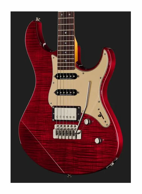 Yamaha Pacifica 612V II FMX FR, pala con clavijeros y logotipo