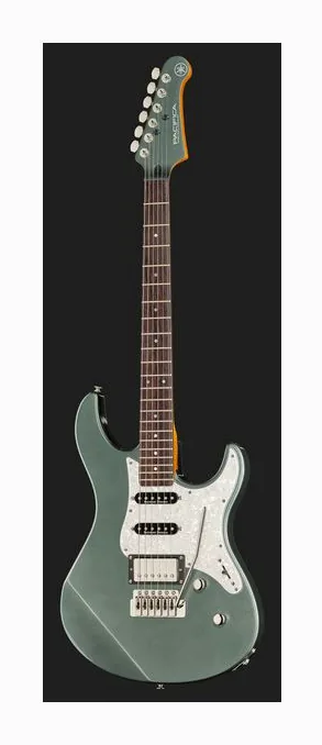 Yamaha Pacifica 612VIIX Mist Green, pastillas y mandos de control