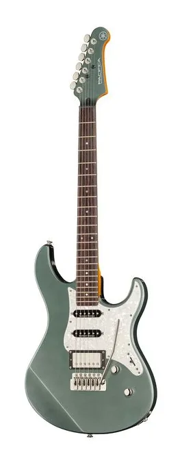 Yamaha Pacifica 612VIIX Mist Green en primer plano frontal