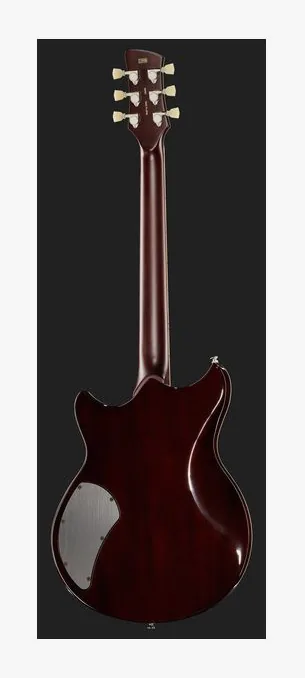 Yamaha Revstar RSP02T Swift Blue, cuerpo y acabado en primer plano