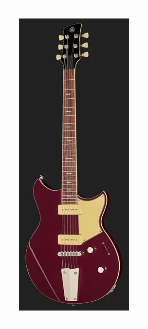 Yamaha Revstar RSS02T Fired Red, curvas del cuerpo vistas desde arriba